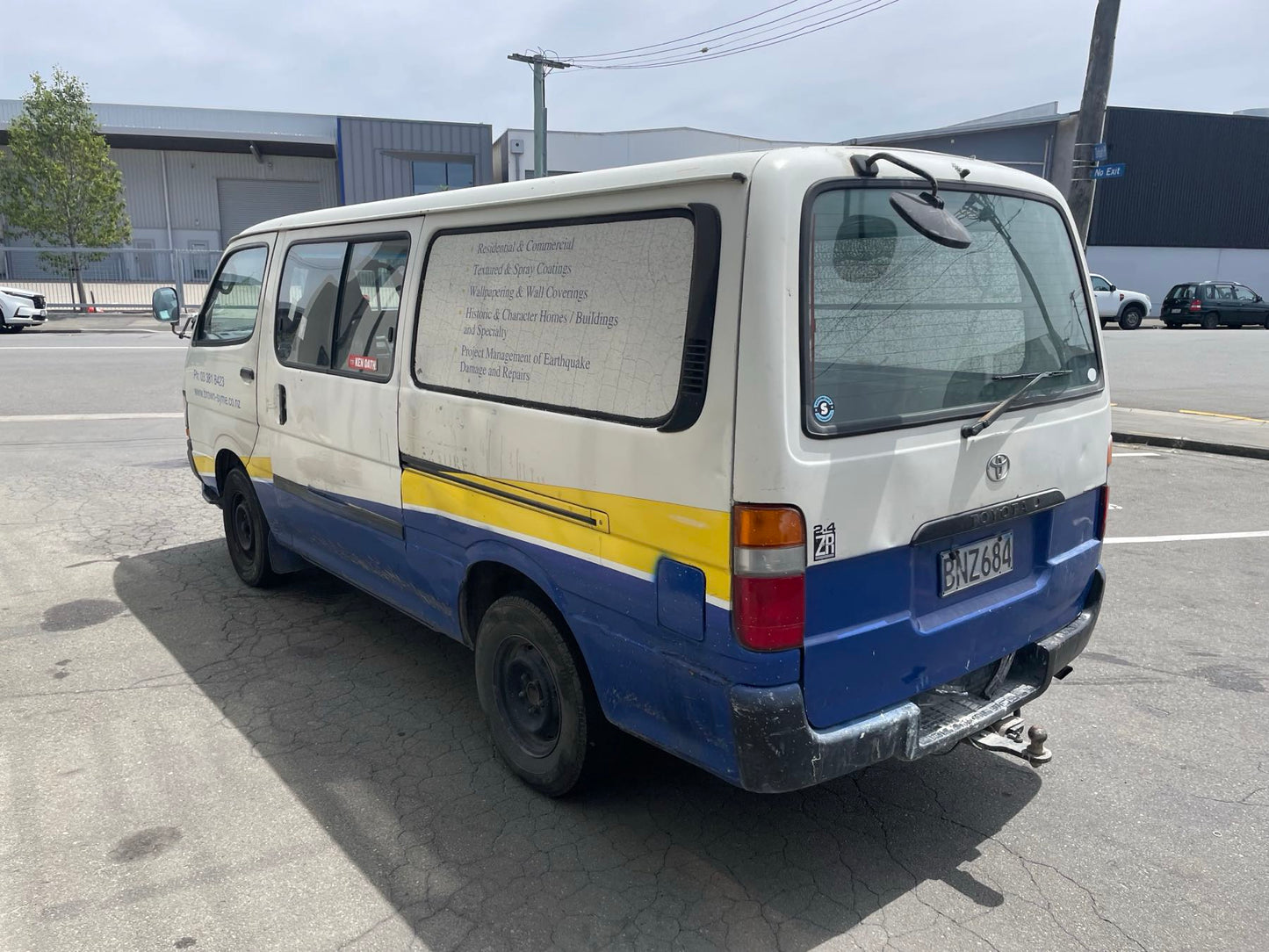 TOYOTA HIACE (RZH112) 1992